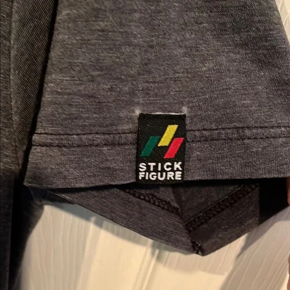 Grey Stick Figure t-shirt - Picture 3 of 5